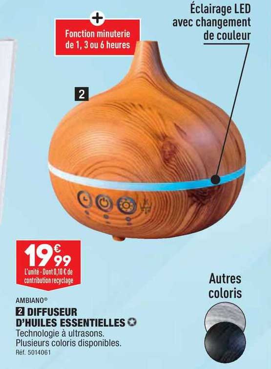 diffuseur d'huiles essentielles