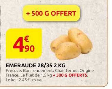 emeraude  28/35 2 kg