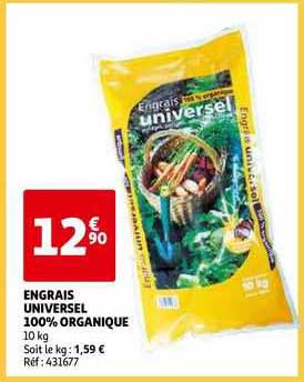 engrais universel 100% organique