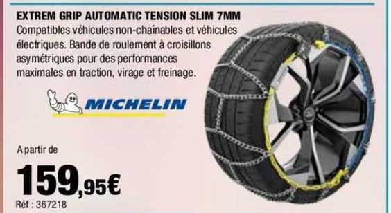 extrem grip automatic tension slim 7mm michelin