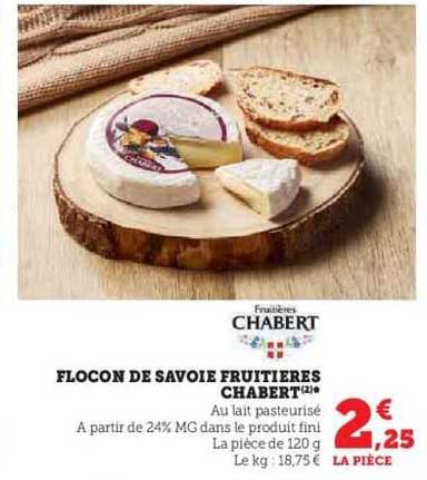 flocon de savoie fruitières chabert