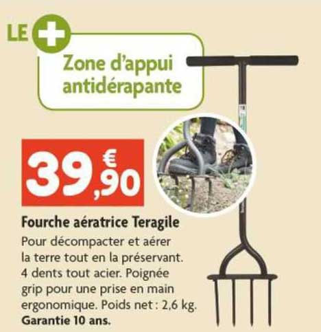 fourche aératrice teragile