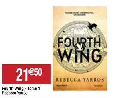 fourth wing - tome 1 rebecca yarros