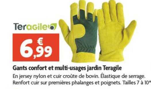 Gants Confort Et Multi-usages Jardin Teragile
