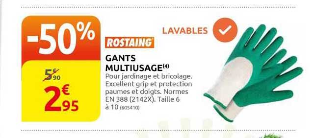 gants multiusage rostaing