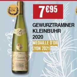 gewurztraminer kleinbuhr 2020