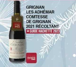 grignan les adhémar comtesse de grignan 2021 récoltant