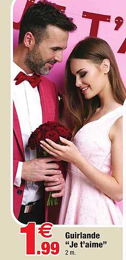 guirlande "je t'aime"