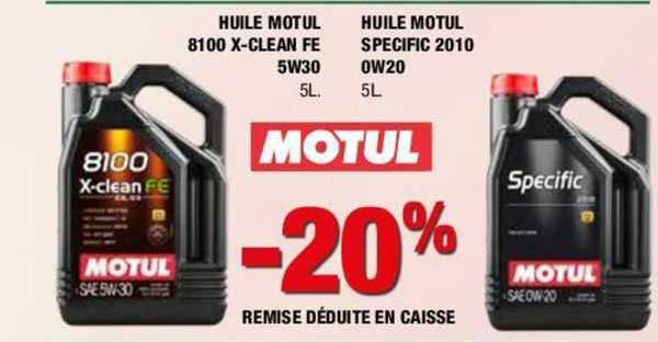 huile motul 8100 x-clean fe 5w30 huile motul specific 2010 0w20 motul