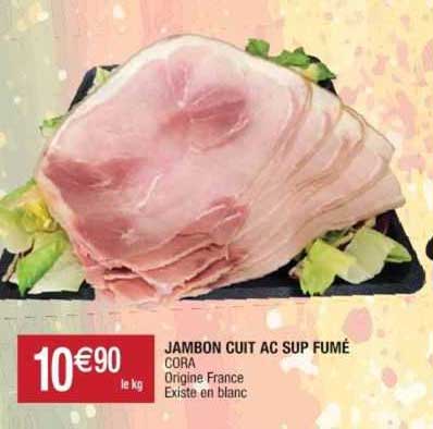 jambon cuit ac sup fumé
