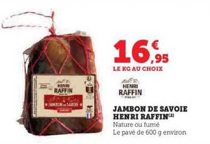 jambon de savoie henri raffin