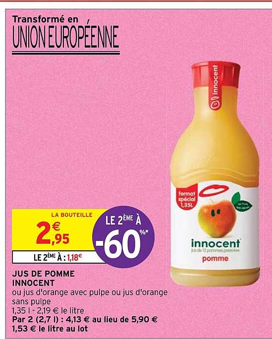 Jus De Pomme Innocent
