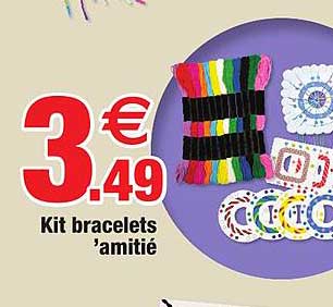 kit bracelets 'amitié