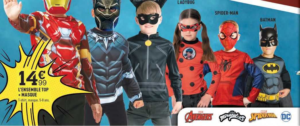 l'ensemble top + masque