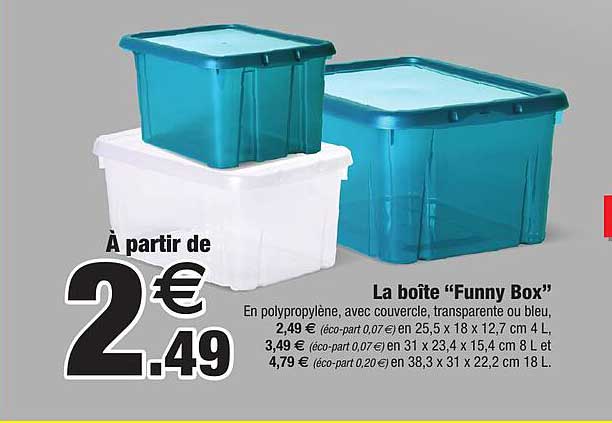 la boîte "funny box"