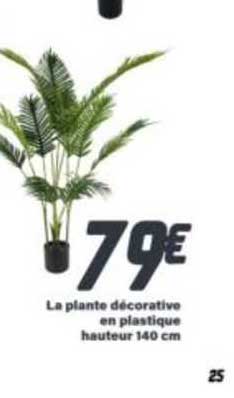 la plante décorative en plastique hauteur 140 cm