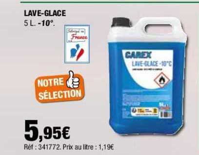 lave-glace 5l. -10°