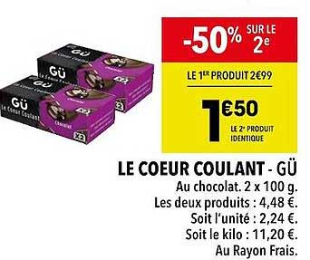 Le Cœur Coulant Gü