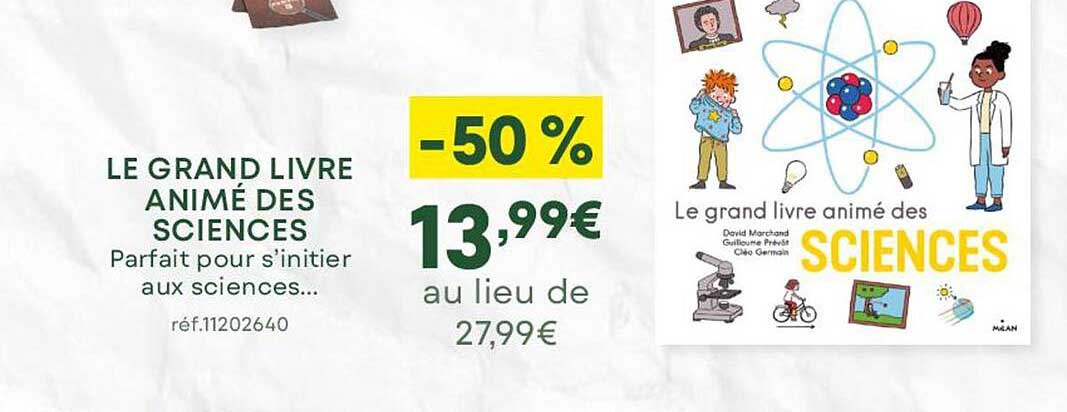 le grand livre animé des sciences