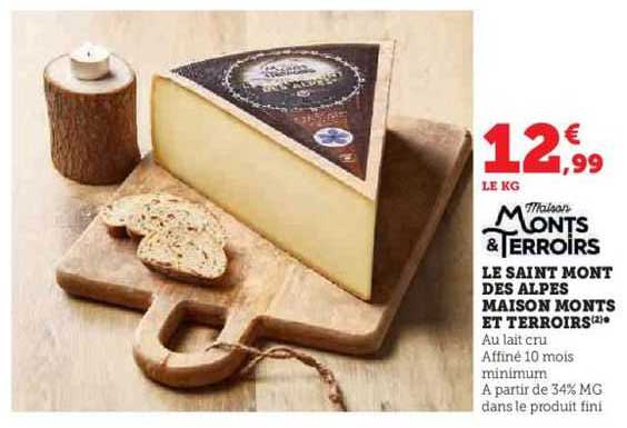 le saint mont des alpes maison monts et terroirs