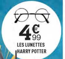 les lunettes harry potter