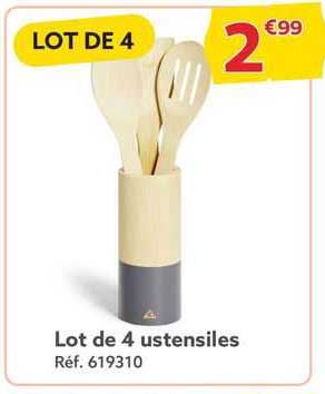 Lot De 4 Ustensiles