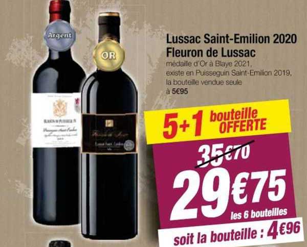 lussac saint-emilion 2020 fleuron de lussac