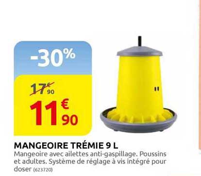 mangeoire trémie 9 l