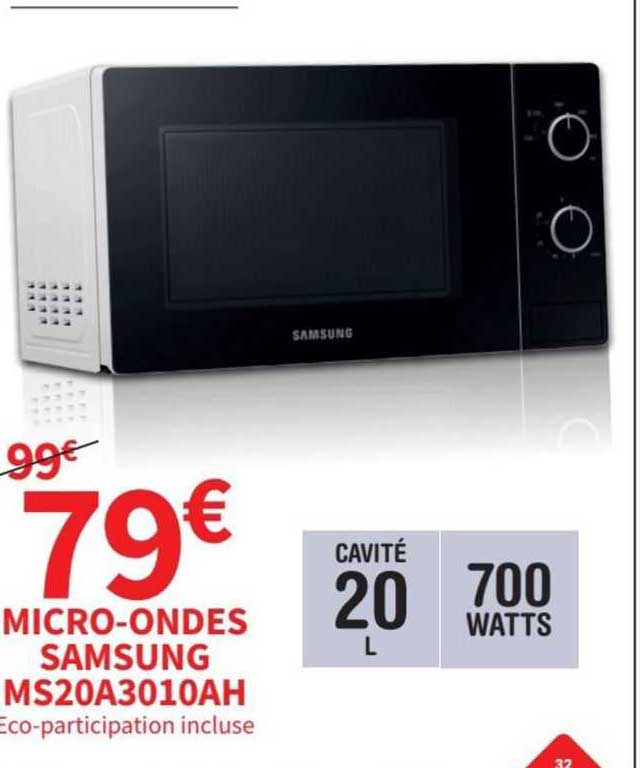 micro-ondes samsung ms20a3010ah