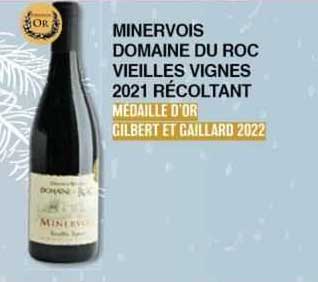 minervois domain du roc vieilles vignes 2021 récoltant