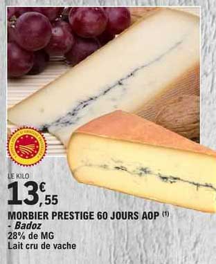 morbier prestige 60 jours aop