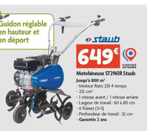 motobineuse st2961r staub