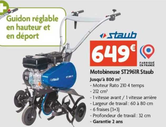 motobineuse st2961r staub
