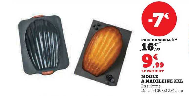 Moule à Madeleine Xxl