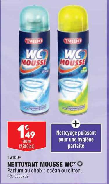 Nettoyant Mousse Wc Twido