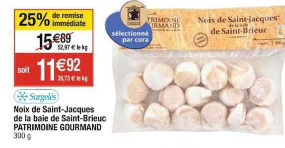 noix de saint-jacques de la baie de saint-brieuc patrimoine gourmand