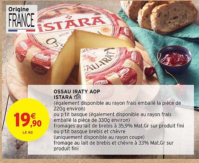 ossau iraty aop istara