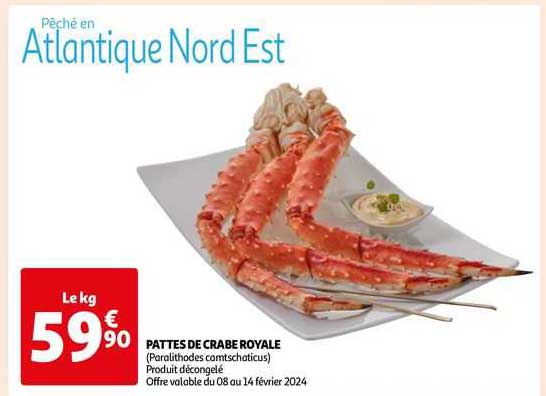 pattes de crabe royale