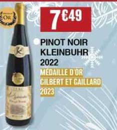 pinot noir kleinbuhr 2022