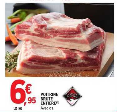 poitrine brute entière