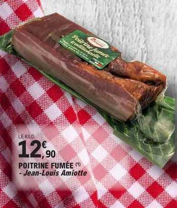 poitrine fumée - jean-louis amiotte