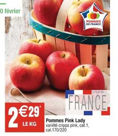 Pommes Pink Lady