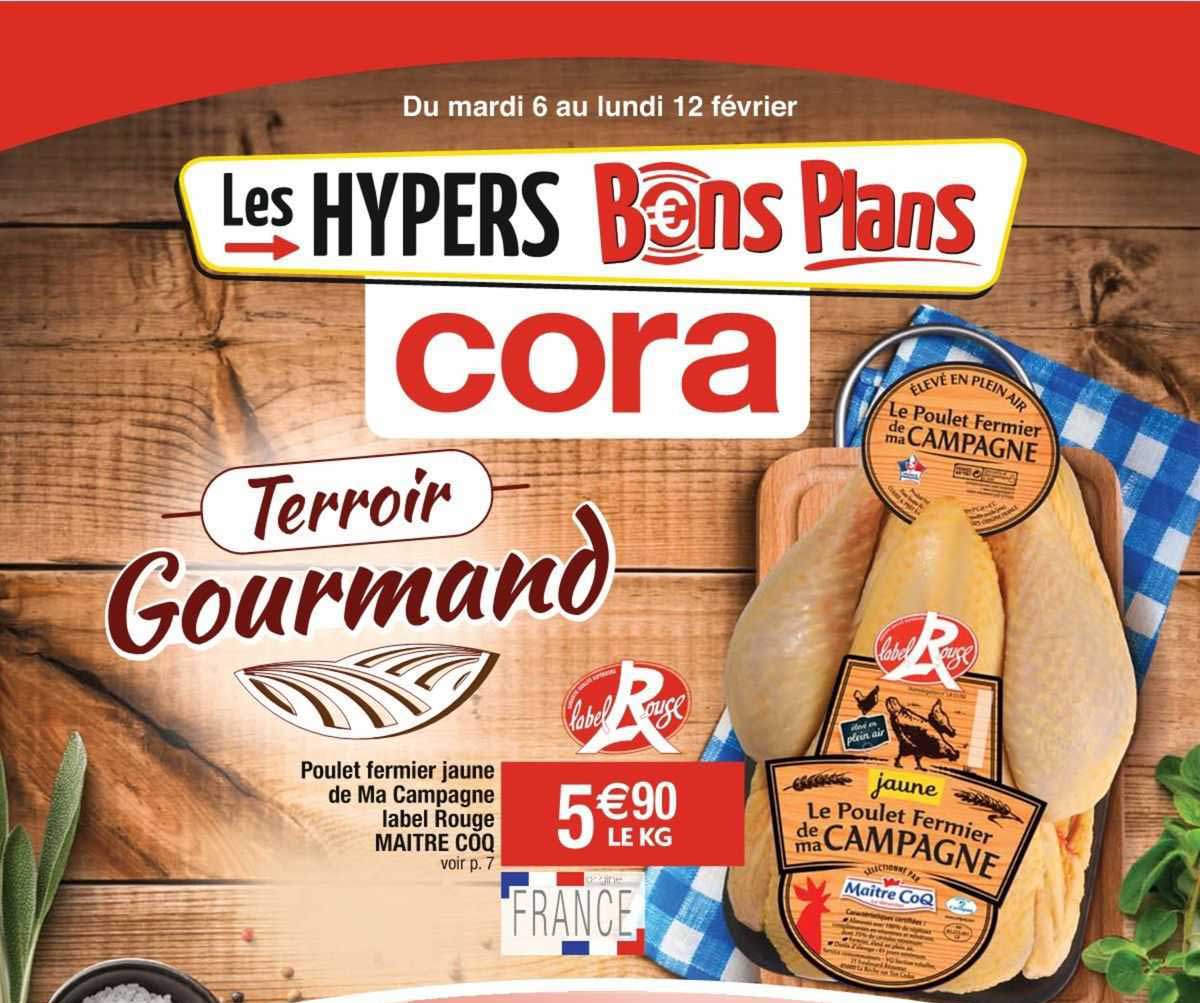 poulet fermier jaune de ma campagne label rouge maître coq