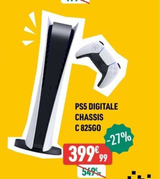 ps5 digitale chassis c 825go