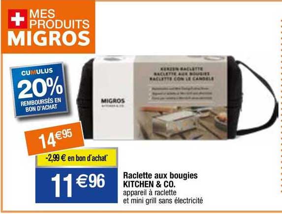 Raclette Aux Bougies Kitchen & Co