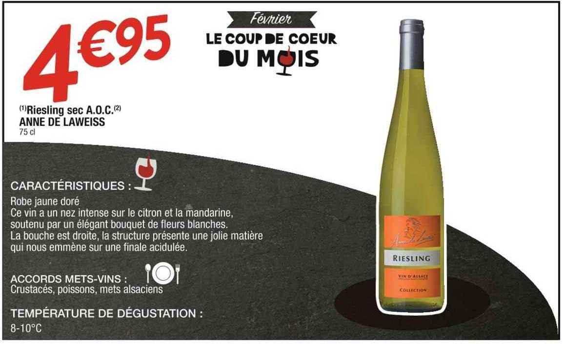 riesling sec AOC anne de laweiss