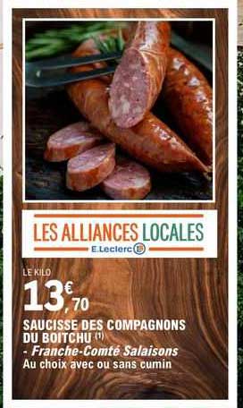 saucisse des compagnons de boitchu