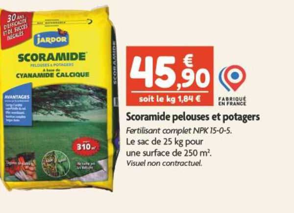 Scoramide Pelouses Et Potagers