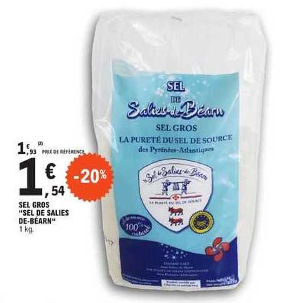 sel gros "sel de salies de-béarn"