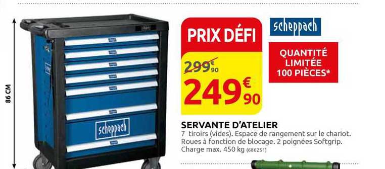 servant d'atelier scheppach